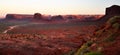 Monument Valley Navajo Indian Tribal Park Panorama Royalty Free Stock Photo