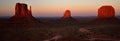 Monument Valley Navajo Indian Tribal Park Panorama Royalty Free Stock Photo