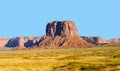 Monument Valley is a Navajo Nation tribal park, straddling the border of northeastern Arizona and southeastern Utah Royalty Free Stock Photo