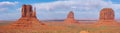 Monument valley. Navajo tribal park, USA Royalty Free Stock Photo