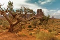 Monument valley. Navajo tribal park, USA. Royalty Free Stock Photo