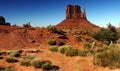 Monument Valley Park, Landscape Arizona, Utah Royalty Free Stock Photo