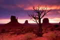 Monument Valley Sunrise Royalty Free Stock Photo