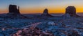 Monument Valley Sunrise Royalty Free Stock Photo