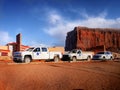 Monument Valley Tours, Off Road Vehicles, USA Royalty Free Stock Photo