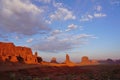 Monument Valley Utah Arizona Mittens monuments desert landscape Royalty Free Stock Photo
