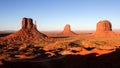 Monument Valley Royalty Free Stock Photo