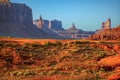 Monument Valley View from Artist`s Point Royalty Free Stock Photo