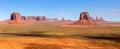 Monument Valley view Royalty Free Stock Photo