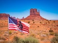 The Monument Valley On the way to Artist`s Point, Arizona - Utah Royalty Free Stock Photo