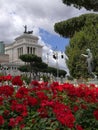 Monument Victor Emmanuel II Rome Italy Royalty Free Stock Photo