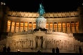 The Monument of Victor Emmanuel II, Venezia Square, in Rome, Ita Royalty Free Stock Photo