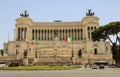 Monument of Victor Emmanuel II, Venice Square in Rome,Italy Royalty Free Stock Photo