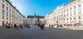 Monument in Viena Royalty Free Stock Photo