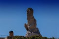 Monument at the viewpoint El Mirador es Colomer on Mallorca