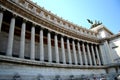 The monument of Vittorio Emanuele II or Altar of the Fatherland Royalty Free Stock Photo