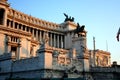 The monument of Vittorio Emanuele II or Altar of the Fatherland Royalty Free Stock Photo