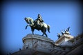 The monument of Vittorio Emanuele II or Altar of the Fatherland-Interior Royalty Free Stock Photo