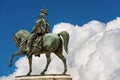 Monument of Vittorio Emanuele II on horseback - Vittoriano Rome Royalty Free Stock Photo