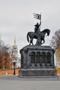 Monument of Vladimir the Great in Vladimir town, Russia Royalty Free Stock Photo