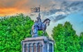 Monument of Vladimir the Great in Vladimir town, Russia Royalty Free Stock Photo