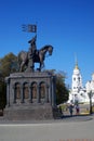 Monument of Vladimir the Great in Vladimir town, Russia Royalty Free Stock Photo