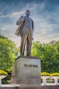 Monument 1982 Vladimir Lenin in Hanoi city. Sculptor Tyurenkova. Statue was presented to Vietnam by communist party of