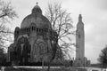 Monument voor interallied forces in Liege Royalty Free Stock Photo