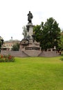 Monument in Warsaw Poland to honor a great poet, Adam Mickiwicz