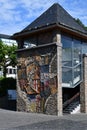 Mosaic with history of Cochem