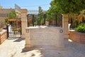 Monument which commemorates the site of the first Crusaders hospital, Jerusalem