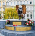 Monument winged lion
