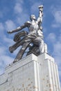 Monument Worker and Kolkhoz Woman