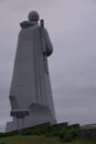 monument "Alyosha" in the hero-city of Murmansk Royalty Free Stock Photo