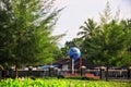 The monument of Zero Point, Barus Central Tapanuli Regency, North Sumatera Province