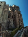 Entrance to the medieval abbey of the Sacra di San Michele