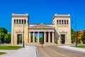 Monumental arch on koenigsplatz in german city munich...IMAGE