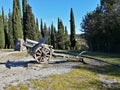 Monumental area in Redipuglia, in Friuli Venezia Giulia, Italy