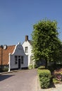 Monumental houses in Drimmelen Royalty Free Stock Photo