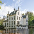 Monumental castle Staverden in The Netherlands. Royalty Free Stock Photo