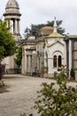 Monumental Cemetery of Milan Cimitero Monumentale di Milano Royalty Free Stock Photo