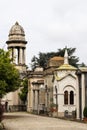 Monumental Cemetery of Milan Cimitero Monumentale di Milano Royalty Free Stock Photo