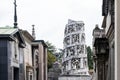 Monumental Cemetery of Milan Cimitero Monumentale di Milano Royalty Free Stock Photo