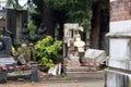 Monumental Cemetery of Milan Cimitero Monumentale di Milano Royalty Free Stock Photo