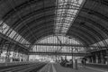 Monumental Central station in Amsterdam from 1889