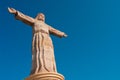 Monumental Christ at Atachi Hills. Taxco, Mexico Royalty Free Stock Photo