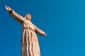 Monumental Christ at Atachi Hills. Taxco, Mexico Royalty Free Stock Photo