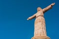 Monumental Christ at Atachi Hills. Taxco, Mexico