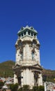 Monumental clock in pachuca hidalgo, mexico II Royalty Free Stock Photo