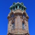 Monumental clock in pachuca hidalgo, mexico VI